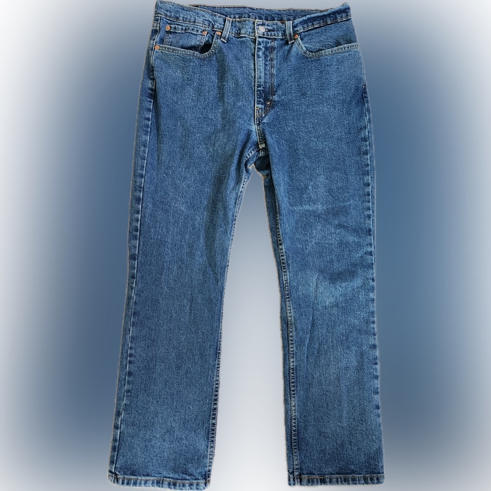 Levi’s 514 Men’s Straight Leg Blue Denim Jean 36x30